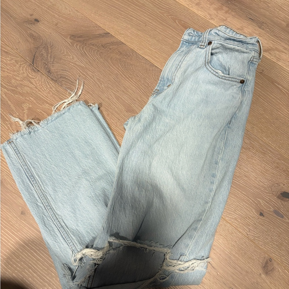 Abercrombie 90’s relaxed high rise jeans
